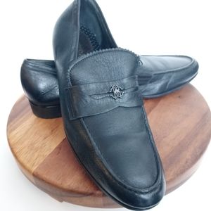 ROBERTO CAVALLI BLACK MENS LOAFERS